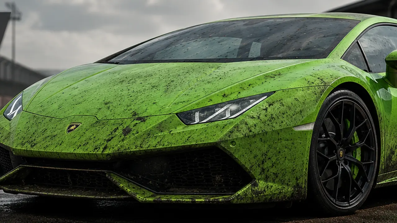 Track-day sports car, daily-driven finish – Before